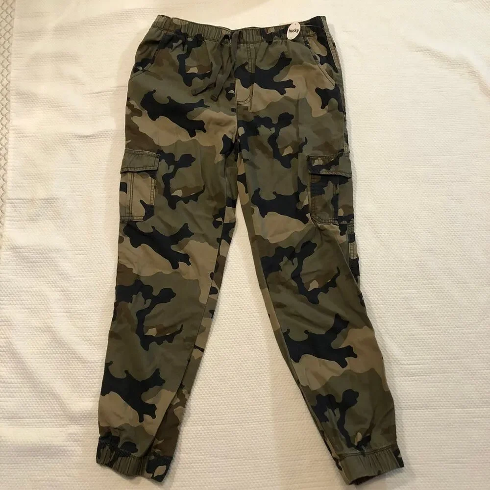 Arizona Boy’s 16 Husky Joggers Camo - Picture 1 of 7